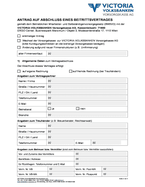 Beiblatt zum Beitrittsantrag
