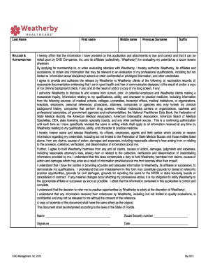 Locum Tenens Physician Authorization Form