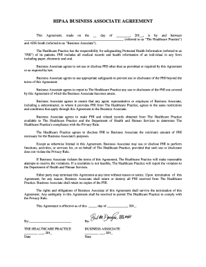 HIPAA Business Associate Agreement