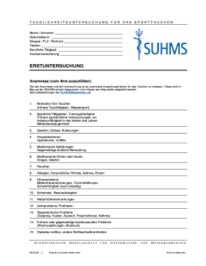 Tauglichkeit für das Sporttauchen