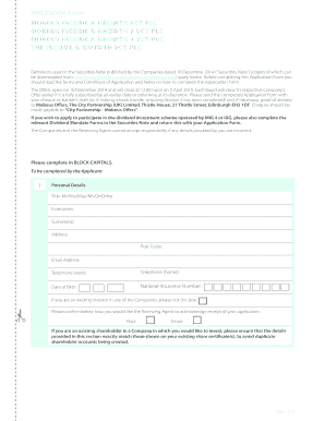 Mobeus VCT Subscription Offer