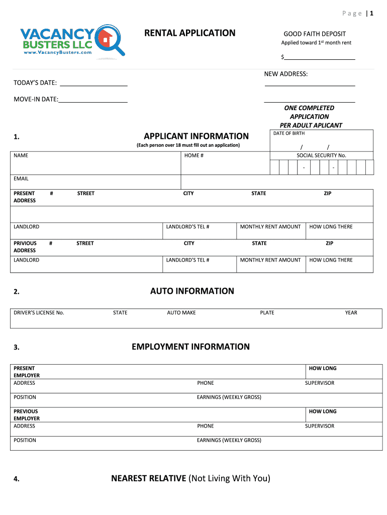 Fillable Online GOOD FAITH DEPOSIT Fax Email Print pdfFiller