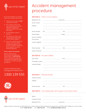 Accident Management Procedure