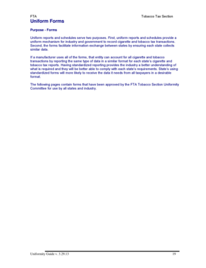 PA-1 State CIGARETTE PACT Act Report