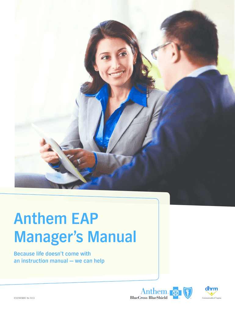 Fillable Online Anthem EAP Fax Email Print - pdfFiller