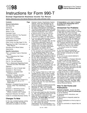 Form 990-T Instructions