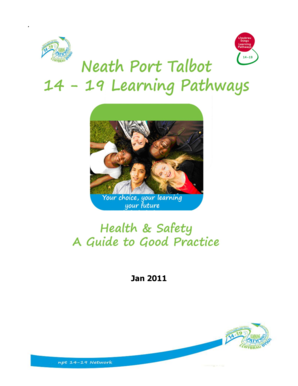 Health and Safety Checklist for Student Learning Provision