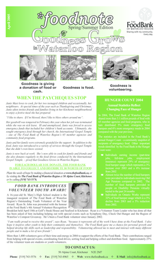 Food Bank Donation Form