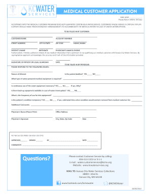 Medical Customer Application