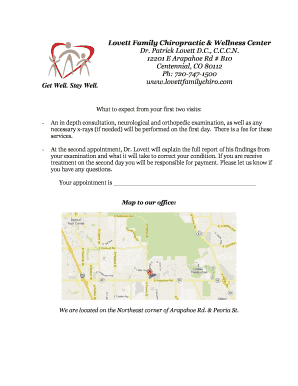 Chiropractic Patient Intake Form