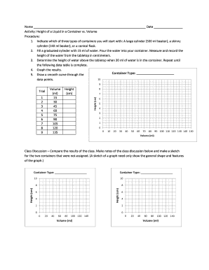 Science Lab Report Form