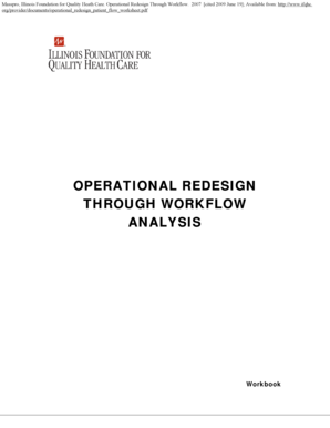 Patient Flow Analysis Workbook