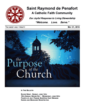 St. Raymond Parish Bulletin