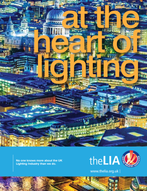 Lighting Industry Association Membership Application