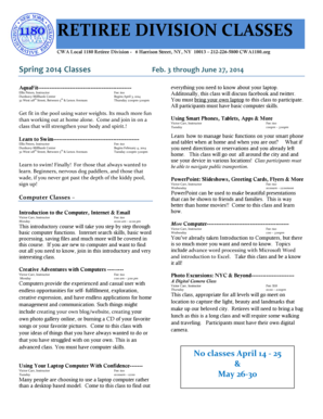 Cwa 1180 Retiree Calendar - Fill Online, Printable, Fillable, Blank ...