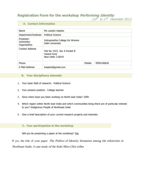 Form preview