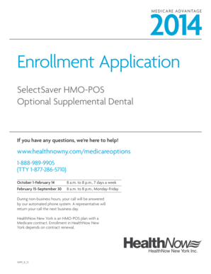 Medicare Advantage Enrollment Application