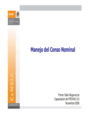 Formato de Censo Nominal