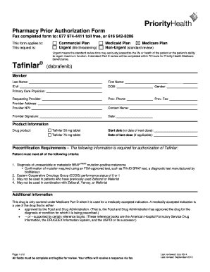 Pharmacy Prior Authorization Form