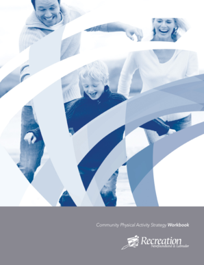 Community Physical Activity Strategy Workbook
