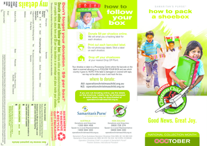 Operation Christmas Child Shoebox Donation Guide