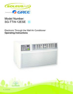 Electronic Through the Wall Air Conditioner Operating Instructions