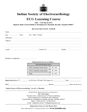 Indian society of electrocardiology