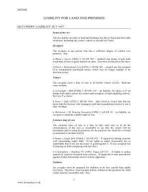 California Lease Agreement
