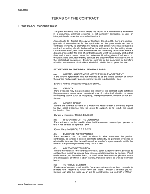California Lease Agreement