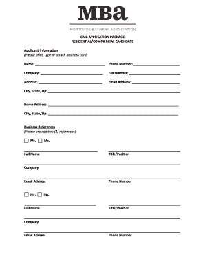 CMB Application Package