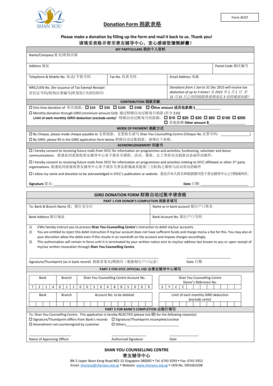 Donation Form AC07