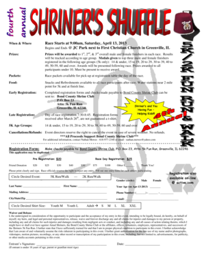 Marriage contract template - Waiver and Release - Ainad Shriners