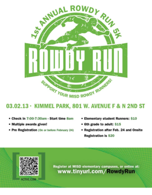 Rowdy Runner 5K - Midlothian ISD - midlothian-isd