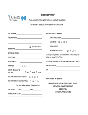 Health Insurance Claim Form