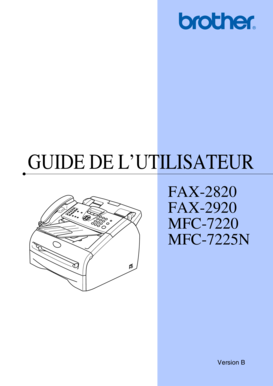 Guide de l’utilisateur Brother