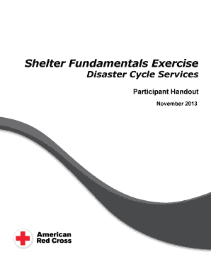 Shelter Fundamentals Exercise Participant Handout