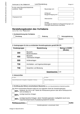 Bauanzeige