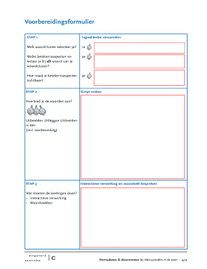 Formulieren & documenten