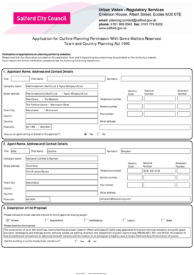 Outline Planning Permission Application