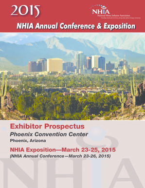 NHIA Annual Conference Exhibitor Prospectus