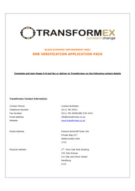 Exempt Micro-Enterprise Verification Application