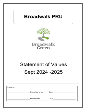 Broadwalk PRU is committed to actively promoting the Core British Values and serving its