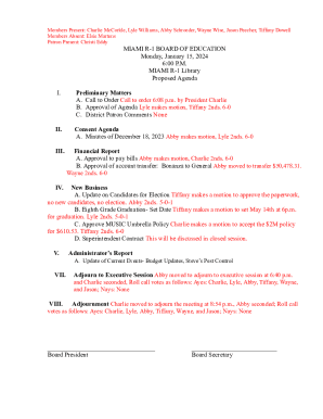 Members Present: Charlie McCorkle, Lyle Williams, Abby Schroeder, Wayne Wise, Jason Peecher, Tiffany Dowell