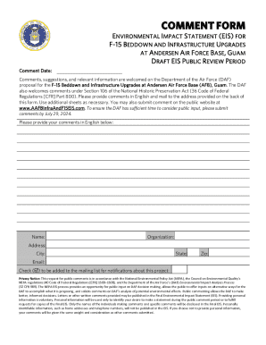 Final Environmental Impact Statement Establishment ... - DTIC