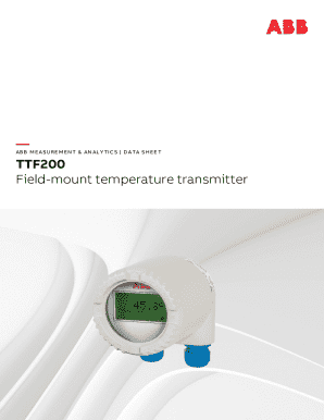 TTF200ABB Field-mount temperature transmitter