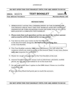 do not open this test booklet until you are asked to do so serial ...