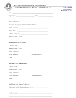 Fullerton Joint Union High - School Directory Details ...