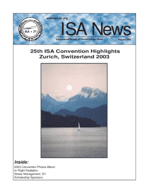International Society of Women Airline Pilots: ISA+21