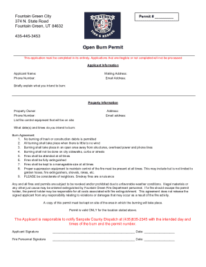 Regulations for Residential Open Burning - Utah Air Quality