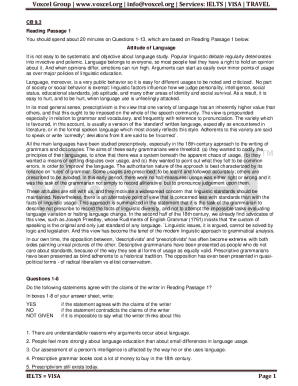 Attitude of Language